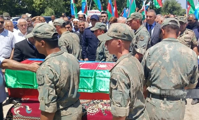 Birinci Qarabağ müharibəsinin itkin-şəhidi Füzulidə dəfn edilib - FOTO