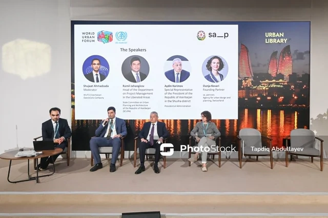 Ramil Cahangirov: "UN-Habitat" ilə birlikdə yaşayış məntəqələrinin planlaşdırılması üzərində işləmək nəzərdə tutulur" - FOTO