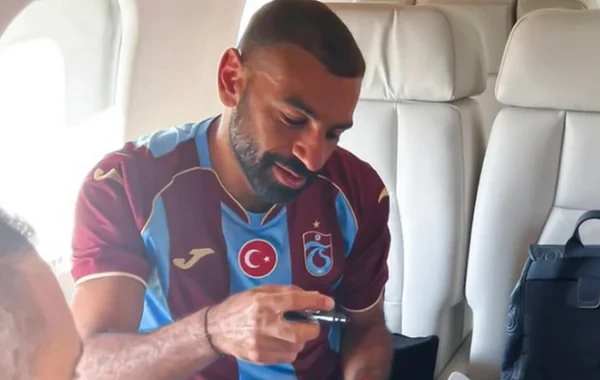 Məhəmməd Salah "Trabzonspor" formasını geyindi - FOTO - VİDEO