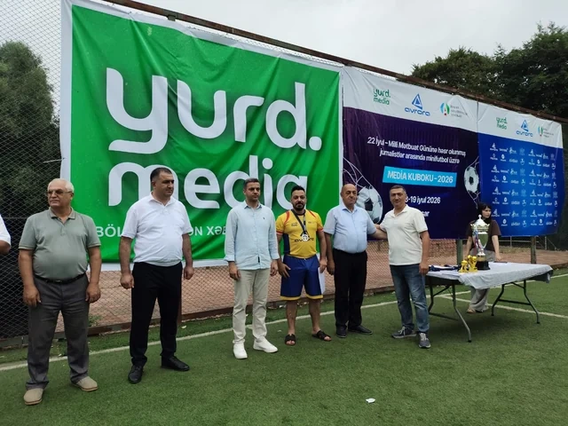 Qusarda "Media Kuboku-2026"nın qalibi müəyyənləşdi: Oxu.Az-ın əməkdaşı ən yaxşılardan biri oldu - FOTO
