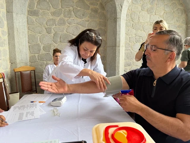 Aşura günü münasibətilə Şuşa şəhərində qanvermə aksiyası keçirilib