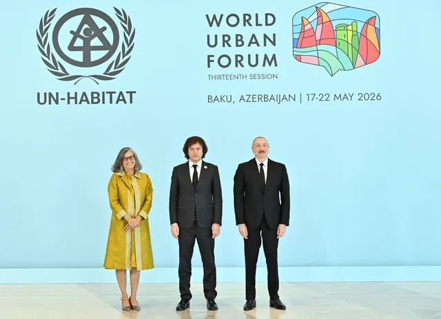 Bakıda Ümumdünya Şəhərsalma Forumunun 13-cü Sessiyasının açılış mərasimi keçirilir - FOTO - CANLI