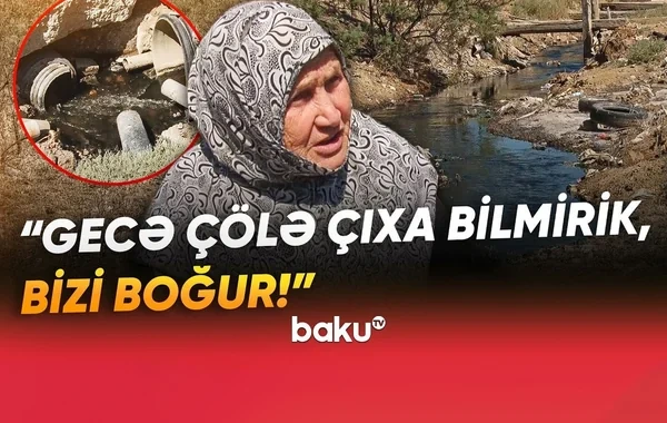 Sakinlər imdad dilədilər: "Ən pis yer-yurd buradır, səsimizi çatdırın" - VİDEO