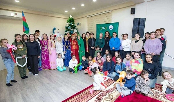 Şəhid övladları üçün Yeni il şənliyi keçirilib - Foto