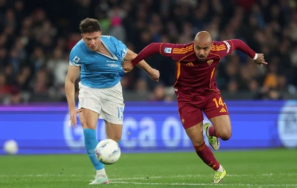 "Napoli" "Roma" ilə qollu heç-heçə etdi - VİDEO