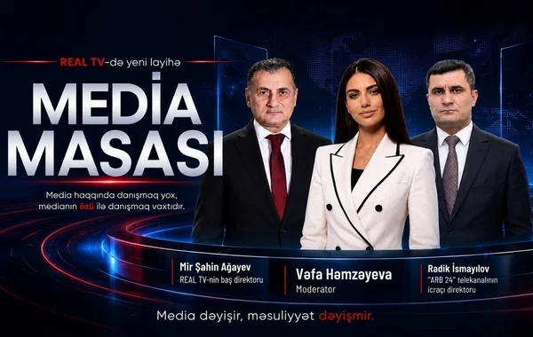 Mir Şahin Ağayev və Radik İsmayılov "Media Masası"nda - VİDEO