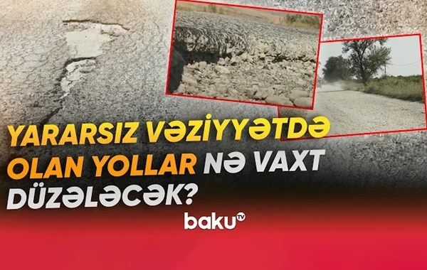 "Yayda toz-torpaq, qışda isə palçıq" - Ağsu sakinlərinin yol dərdi - VİDEO