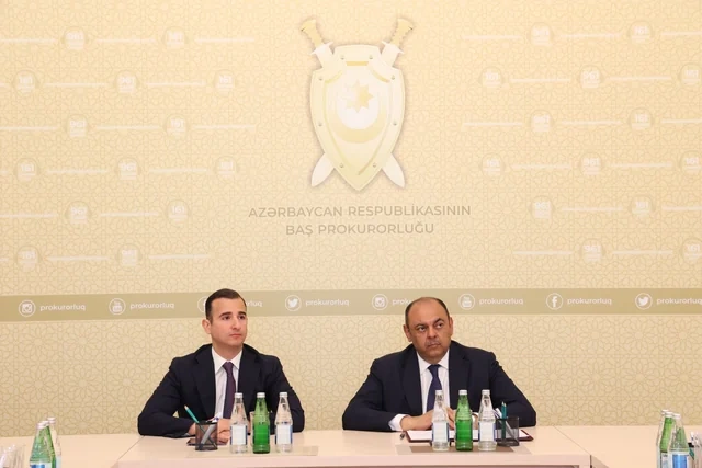 Baş Prokurorluqda dövlət qulluqçularının peşə bayramı qeyd edilib - FOTO