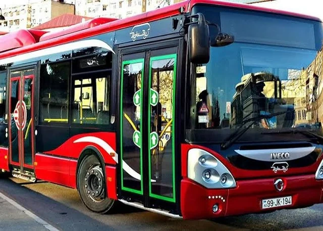 Bakıda 16 avtobusun hərəkət sxemi müvəqqəti dəyişdirilir