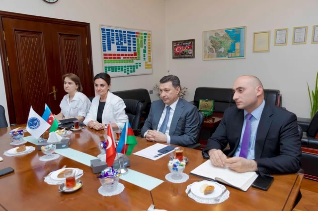 Azərbaycan Tibb Universitetində Türkiyənin Atlas Universitetinin nümayəndə heyəti ilə görüş keçirilib