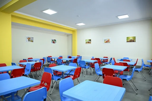 Leyla Əliyeva Yevlaxda məktəb binasının açılışında iştirak edib - FOTO