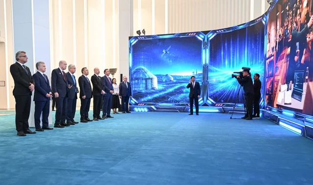 İlham Əliyev Türk Sivilizasiyası Mərkəzinin təməlqoyma mərasimində iştirak edib - FOTO