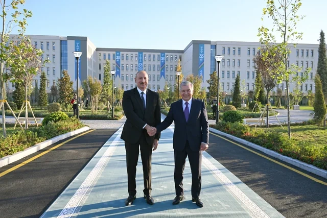 Daşkənddə Nizami Gəncəvi adına Milli Pedaqoji Universitetin açılışı olub - FOTO