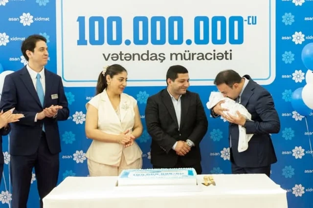 "ASAN xidmət"ə 100 milyonuncu müraciət qeydə alınıb - FOTO