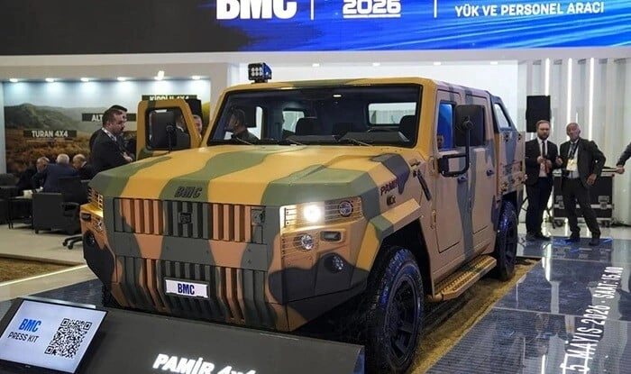 Türkiyənin "PAMİR 4x4" zirehsiz maşını - Foto