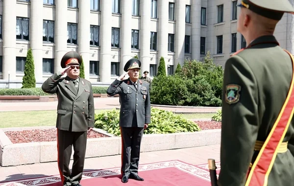 Kərim Vəliyev belaruslu həmkarı ilə regional təhlükəsizliyi müzakirə edib