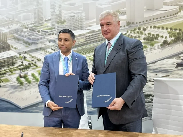"PAŞA Real Estate" və "Baku White City" Ağ Şəhər ərazisində obyektlərin birgə inkişafına dair saziş imzalayıblar