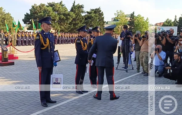Cəmşid Naxçıvanski adına Hərbi Liseyin növbəti buraxılış mərasimi keçirilib - FOTO - VİDEO