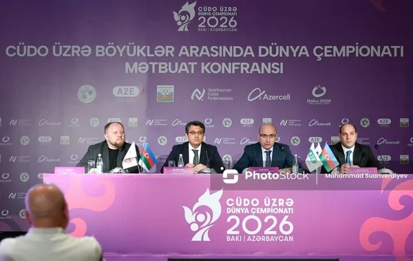Bakıda cüdo üzrə dünya çempionatına dair mətbuat konfransı keçirilib