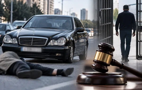 Piyadanı vurub ağır yaralayan sürücünün cinayət işinə xitam verildi: Səbəb