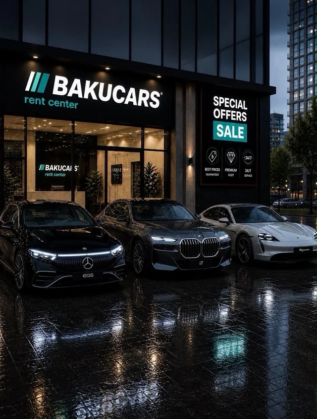 XÜSUSİ TƏKLİFLƏR - BAKUCARS ilə Bakıda avtomobil icarəsində sərfəli fürsətlər