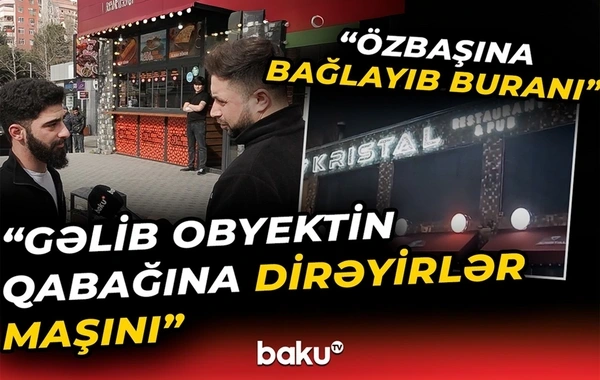 Xırdalanda xaotik vəziyyətin səbəbi nədir?