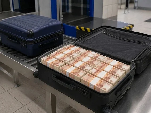Dağıstanda külli miqdarda pulun ölkədən çıxarılmasının qarşısı alındı - FOTO