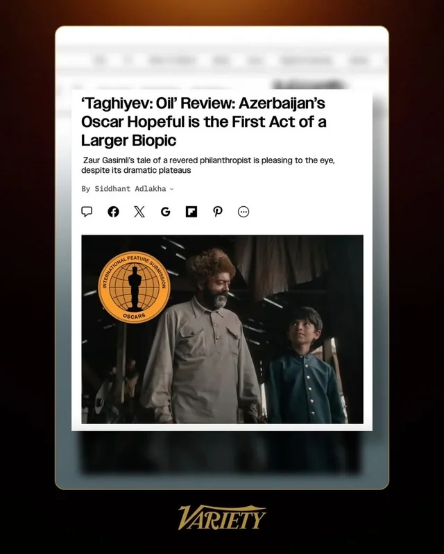 "Tağıyev" kinoteatrlarda ən çox baxılan Azərbaycan filmi olub - FOTO