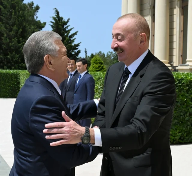 Prezident İlham Əliyev Özbəkistanın Milli İnformasiya Agentliyinə müsahibə verib - FOTO