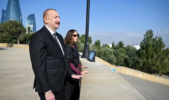 Mehriban Əliyeva İlham Əliyevi belə təbrik etdi - Foto