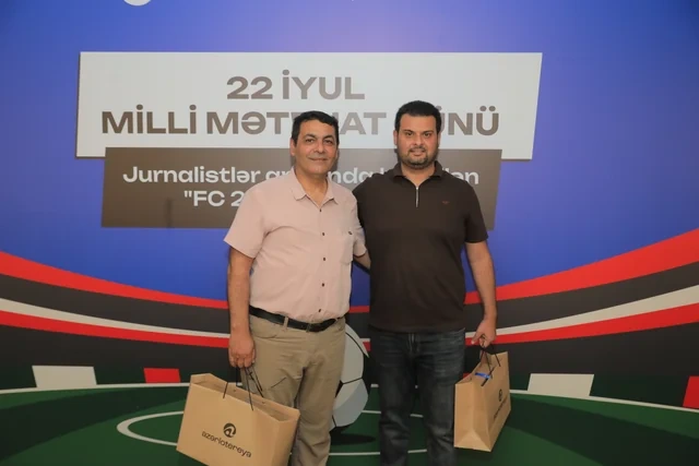 "Azərlotereya" jurnalistlər arasında "FC 26" çempionatı keçirdi
