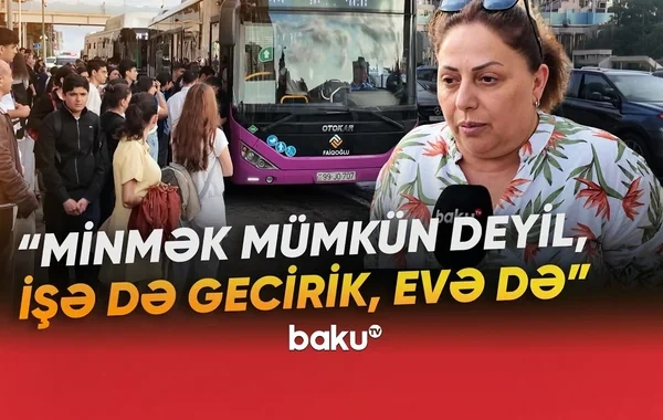 "Şamaxinka"da izdiham: "Dünən bundan da betər idi" - VİDEO
