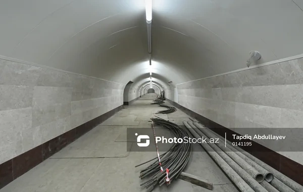 Bakıda yeni tikilən metro stansiyası VAXTINDAN ƏVVƏL istifadəyə verilə bilər - FOTO