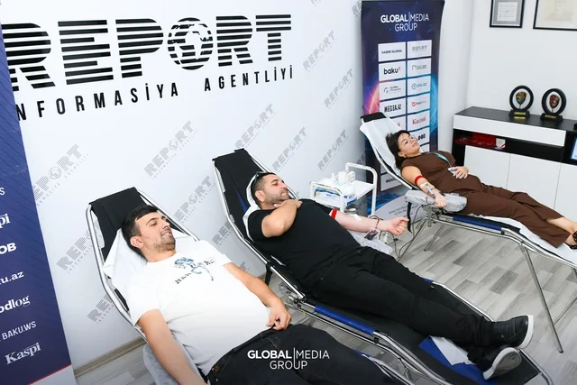 "Global Media Group" talassemiyalı xəstələr üçün qanvermə aksiyası keçirib - FOTO - VİDEO