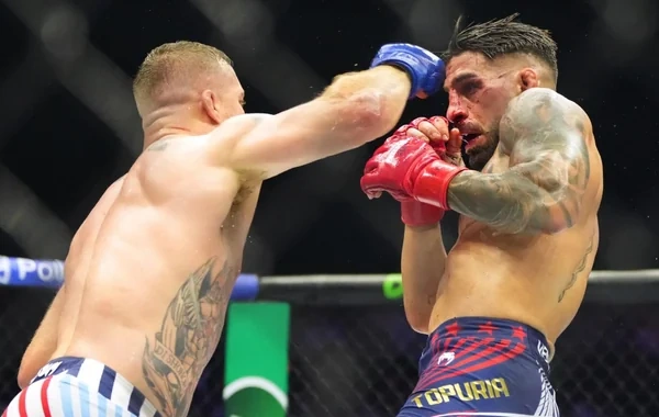 Ağ Evdə UFC gecəsi: Qeyci Topuruiyanı tanınmaz hala saldı - FOTO - VİDEO