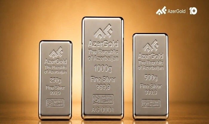 “AzerGold” yerli bazara gümüş külçələr təqdim edir - İlk dəfə...