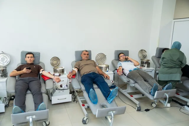 Anım Gününə həsr olunmuş qanvermə aksiyası keçirilib - FOTO