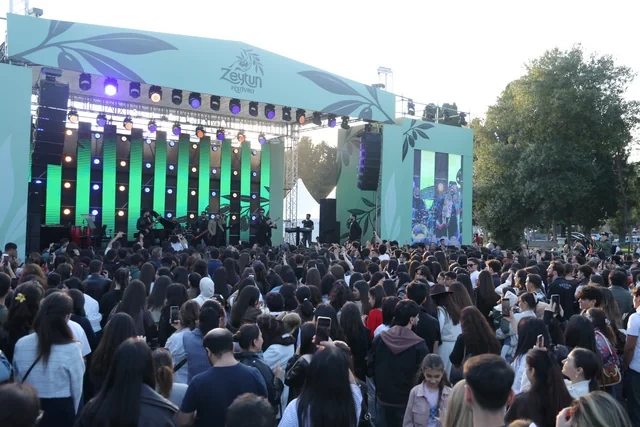Zeytun Festivalının açılışı olub - Foto