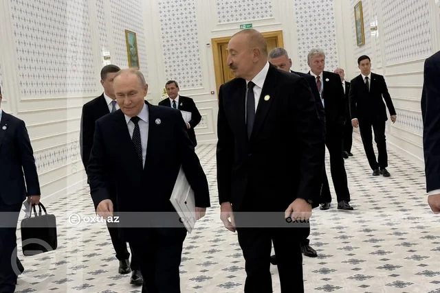 Türkmənistanda Prezident İlham Əliyevin liderlərlə qeyri-rəsmi görüşü - FOTO