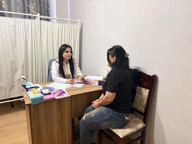 Cəbrayılda qadın və uşaqlara tibbi dəstək: Səhiyyə Nazirliyi sağlamlıq aksiyası keçirdi - FOTO