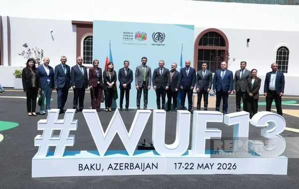 Media nümayəndələri Bakı Olimpiya Stadionunda WUF13-lə bağlı görülən işlərlə tanış olublar - FOTO