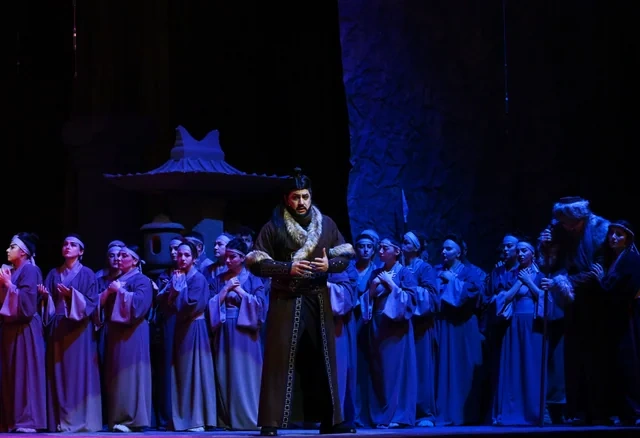 Bakıda "Turandot" tamaşasının premyerası baş tutub - Foto
