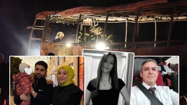 Türkiyədə dəhşətli avtobus qəzası: Həyat yoldaşını xilas etdi, özü isə doqquz aylıq körpəsi ilə can verdi - FOTO - VİDEO