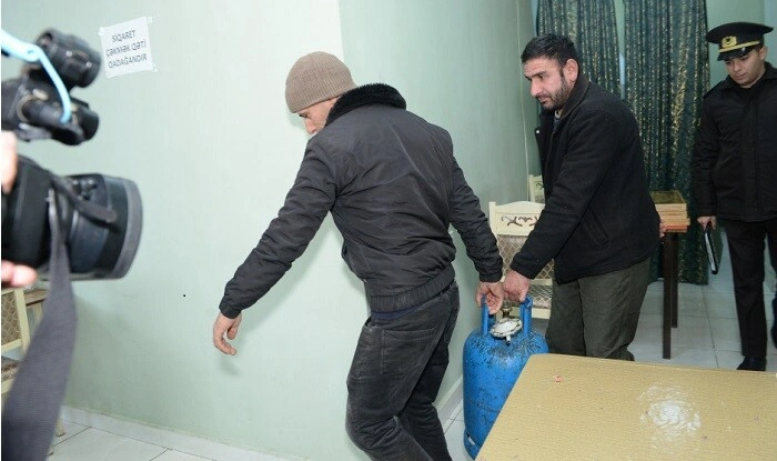 Qaz balonlarından istifadə ilə əlaqədar monitorinq... - Foto