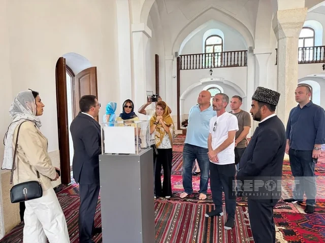 Gürcüstanlı jurnalist və bloqerlər Ağdama səfər ediblər - FOTO