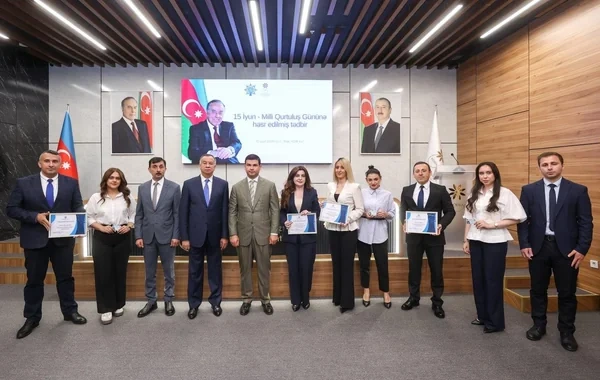 Milli Qurtuluş Günü ilə bağlı KOBİA-da tədbir keçirilib - FOTO