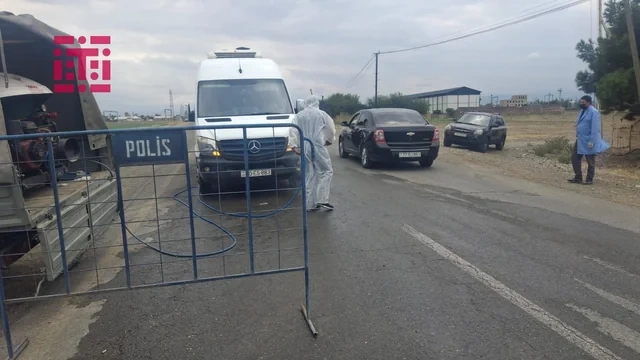 Samuxun qarayara aşkarlanan kəndində nəzarət postu quruldu - FOTO