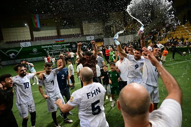 Azərbaycan Həmkarlar İttifaqları Konfederasiyasının təşkilatçılığı ilə keçirilən minifutbol turniri başa çatıb