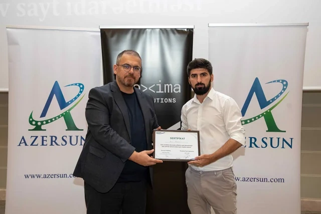 "Azərsun Holdinq" "Süni intellekt dövründə effektiv sayt idarəetməsi" mövzusunda təlim keçirib