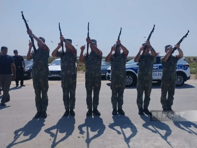 Neftçalada Birinci Qarabağ müharibəsinin itkin-şəhidi Vaqif Məhərrəmov dəfn edilib - FOTO
